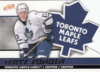 #50 Mats Sundin - Toronto Maple Leafs - 2003-04 Pacific McDonald's Hockey