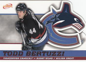 #51 Todd Bertuzzi - Vancouver Canucks - 2003-04 Pacific McDonald's Hockey