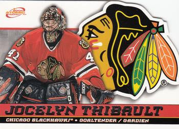 #9 Jocelyn Thibault - Chicago Blackhawks - 2003-04 Pacific McDonald's Hockey