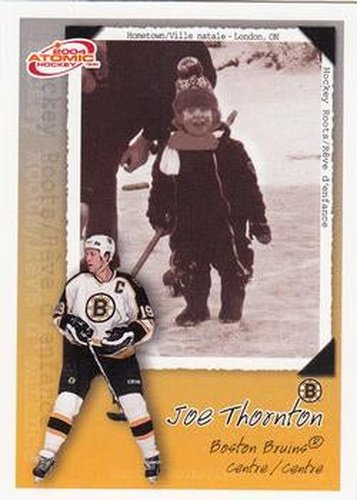 #2 Joe Thornton - Boston Bruins - 2003-04 Pacific McDonald's Hockey - Hockey Roots Checklists