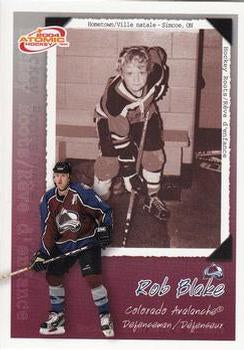 #4 Rob Blake - Colorado Avalanche - 2003-04 Pacific McDonald's Hockey - Hockey Roots Checklists