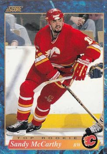 #633 Sandy McCarthy - Calgary Flames - 1993-94 Score Canadian Hockey
