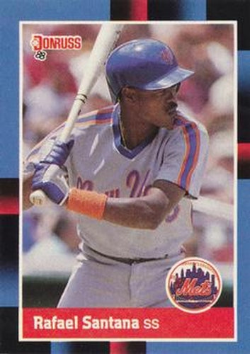 #633 Rafael Santana - New York Mets - 1988 Donruss Baseball