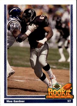 #633 Moe Gardner - Atlanta Falcons - 1991 Upper Deck Football