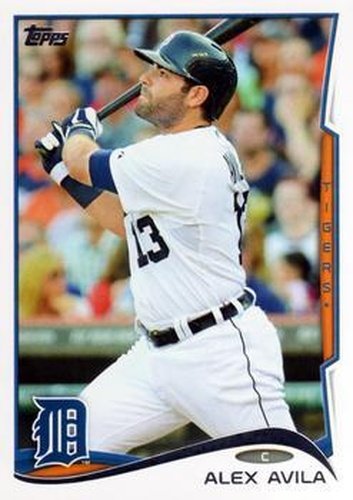 #633 Alex Avila - Detroit Tigers - 2014 Topps Baseball