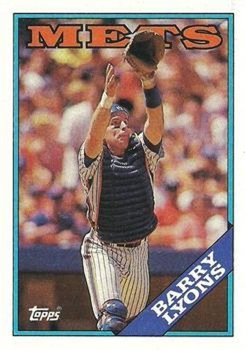 #633 Barry Lyons - New York Mets - 1988 Topps Baseball