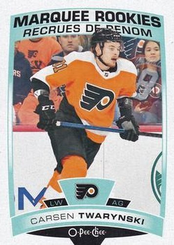 #633 Carsen Twarynski - Philadelphia Flyers - 2019-20 O-Pee-Chee Update Hockey