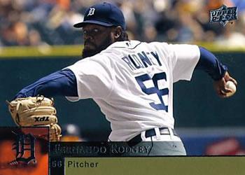 #633 Fernando Rodney - Detroit Tigers - 2009 Upper Deck Baseball
