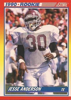 #633 Jesse Anderson - Mississippi State Bulldogs / Tampa Bay Buccaneers - 1990 Score Football