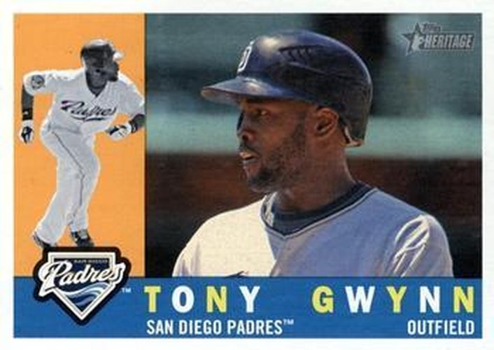 #633 Tony Gwynn Jr. - San Diego Padres - 2009 Topps Heritage Baseball