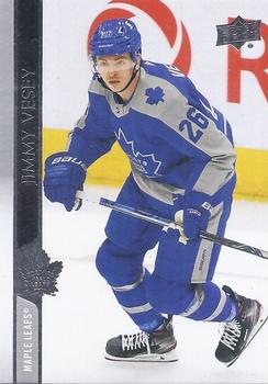 #633 Jimmy Vesey - Toronto Maple Leafs - 2020-21 Upper Deck Hockey