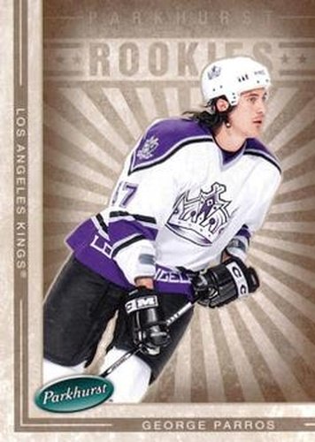 #633 George Parros - Los Angeles Kings - 2005-06 Parkhurst Hockey