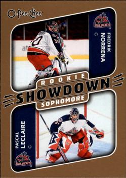 #634 Pascal Leclaire / Fredrik Norrena - Columbus Blue Jackets - 2006-07 O-Pee-Chee Hockey