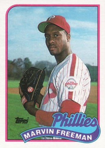 #634 Marvin Freeman - Philadelphia Phillies - 1989 Topps Baseball