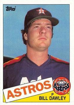 #634 Bill Dawley - Houston Astros - 1985 Topps Baseball