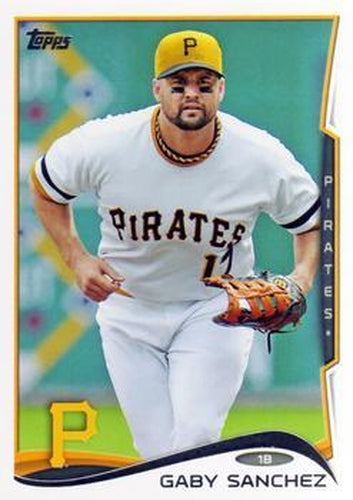 #634 Gaby Sanchez - Pittsburgh Pirates - 2014 Topps Baseball