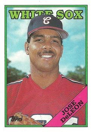 #634 Jose DeLeon - Chicago White Sox - 1988 Topps Baseball