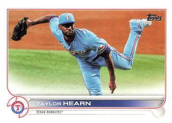 #634 Taylor Hearn - Texas Rangers - 2022 Topps Baseball