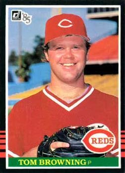 #634 Tom Browning - Cincinnati Reds - 1985 Donruss Baseball