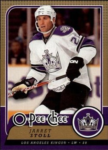 #634 Jarret Stoll - Los Angeles Kings - 2008-09 O-Pee-Chee Hockey