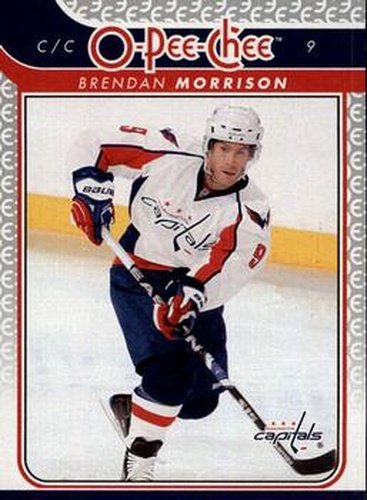 #634 Brendan Morrison - Washington Capitals - 2009-10 O-Pee-Chee Hockey