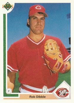 #635 Rob Dibble - Cincinnati Reds - 1991 Upper Deck Baseball