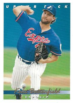 #635 Kent Bottenfield - Montreal Expos - 1993 Upper Deck Baseball