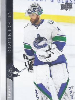 #635 Braden Holtby - Vancouver Canucks - 2020-21 Upper Deck Hockey