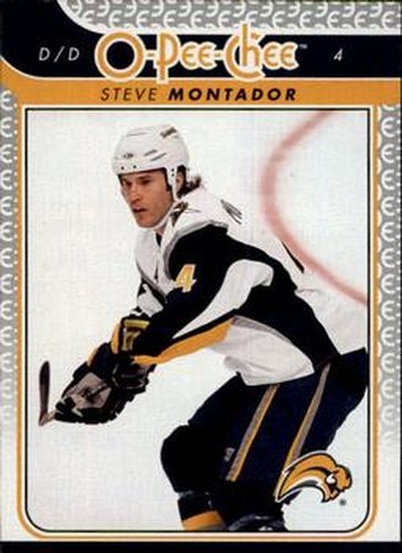 #635 Steve Montador - Buffalo Sabres - 2009-10 O-Pee-Chee Hockey