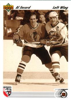 #635 Al Secord - Chicago Blackhawks - 1991-92 Upper Deck Hockey