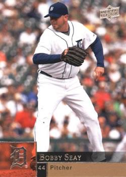 #635 Bobby Seay - Detroit Tigers - 2009 Upper Deck Baseball