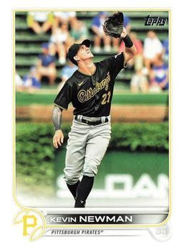 #635 Kevin Newman - Pittsburgh Pirates - 2022 Topps Baseball