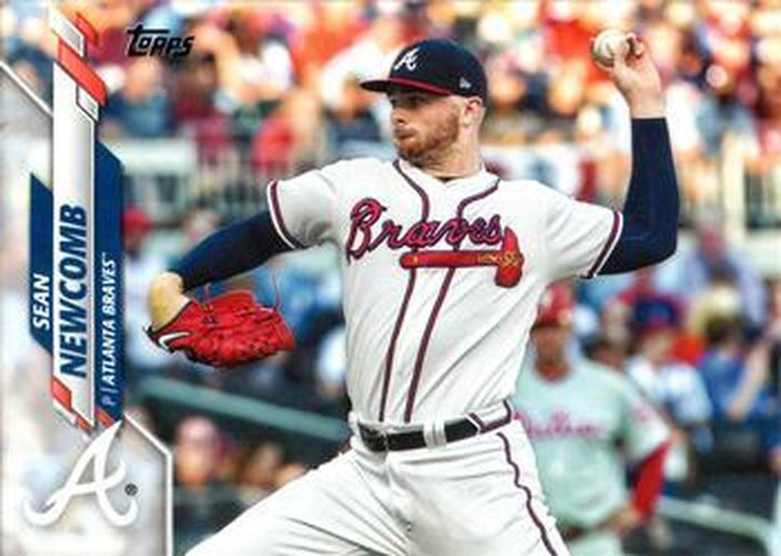 #635 Sean Newcomb - Atlanta Braves - 2020 Topps Baseball