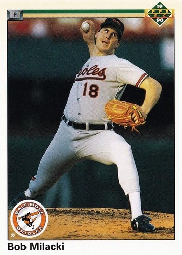 #635 Bob Milacki - Baltimore Orioles - 1990 Upper Deck Baseball