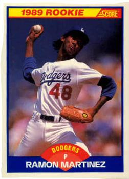 #635 Ramon Martinez - Los Angeles Dodgers - 1989 Score Baseball