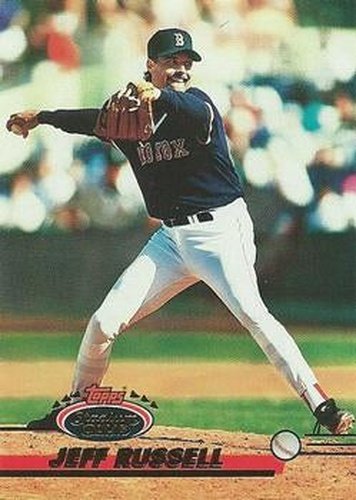 #635 Jeff Russell - Boston Red Sox - 1993 Stadium Club Baseball