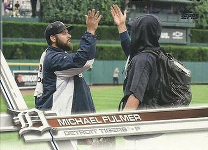 #635b Michael Fulmer - Detroit Tigers - 2017 Topps Baseball