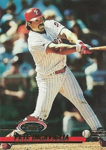 #636 Pete Incaviglia - Philadelphia Phillies - 1993 Stadium Club Baseball