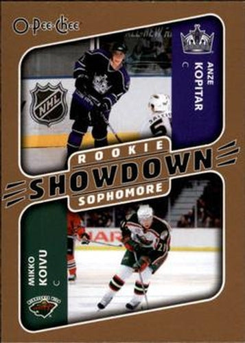 #636 Mikko Koivu / Anze Kopitar - Minnesota Wild / Los Angeles Kings - 2006-07 O-Pee-Chee Hockey