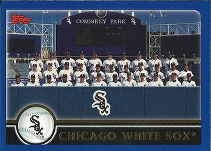 #636 Chicago White Sox - Chicago White Sox - 2003 Topps Baseball