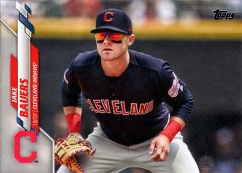 #636 Jake Bauers - Cleveland Indians - 2020 Topps Baseball
