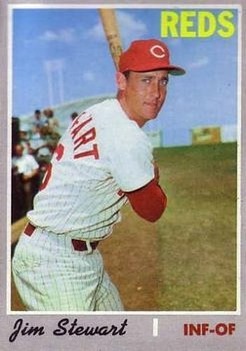 #636 Jimmy Stewart - Cincinnati Reds - 1970 Topps Baseball