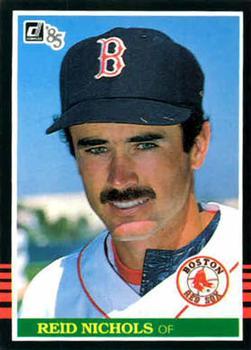 #636 Reid Nichols - Boston Red Sox - 1985 Donruss Baseball