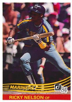 #636 Ricky Nelson - Seattle Mariners - 1984 Donruss Baseball