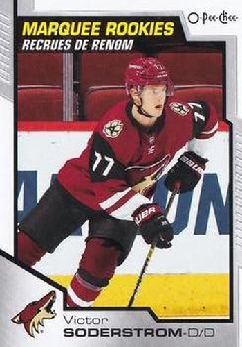 #636 Victor Soderstrom - Arizona Coyotes - 2020-21 O-Pee-Chee Update Hockey