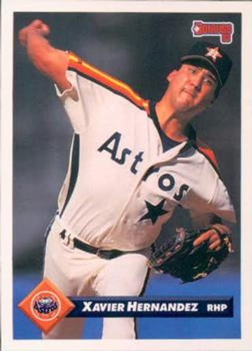 #636 Xavier Hernandez - Houston Astros - 1993 Donruss Baseball