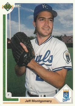 #637 Jeff Montgomery - Kansas City Royals - 1991 Upper Deck Baseball