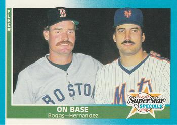 #637 Wade Boggs / Keith Hernandez - Boston Red Sox / New York Mets - 1987 Fleer Baseball