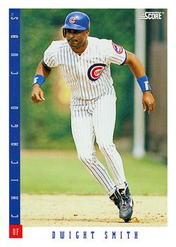 #637 Dwight Smith - Chicago Cubs - 1993 Score Baseball