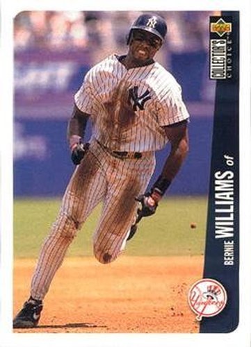 #637 Bernie Williams - New York Yankees - 1996 Collector's Choice Baseball